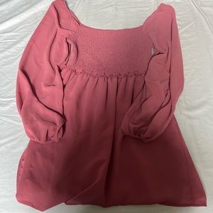 Forever 21 pink babydoll dress